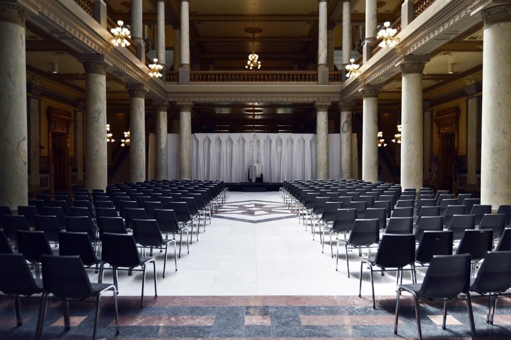 International conference venue in Barcelona with professional staging