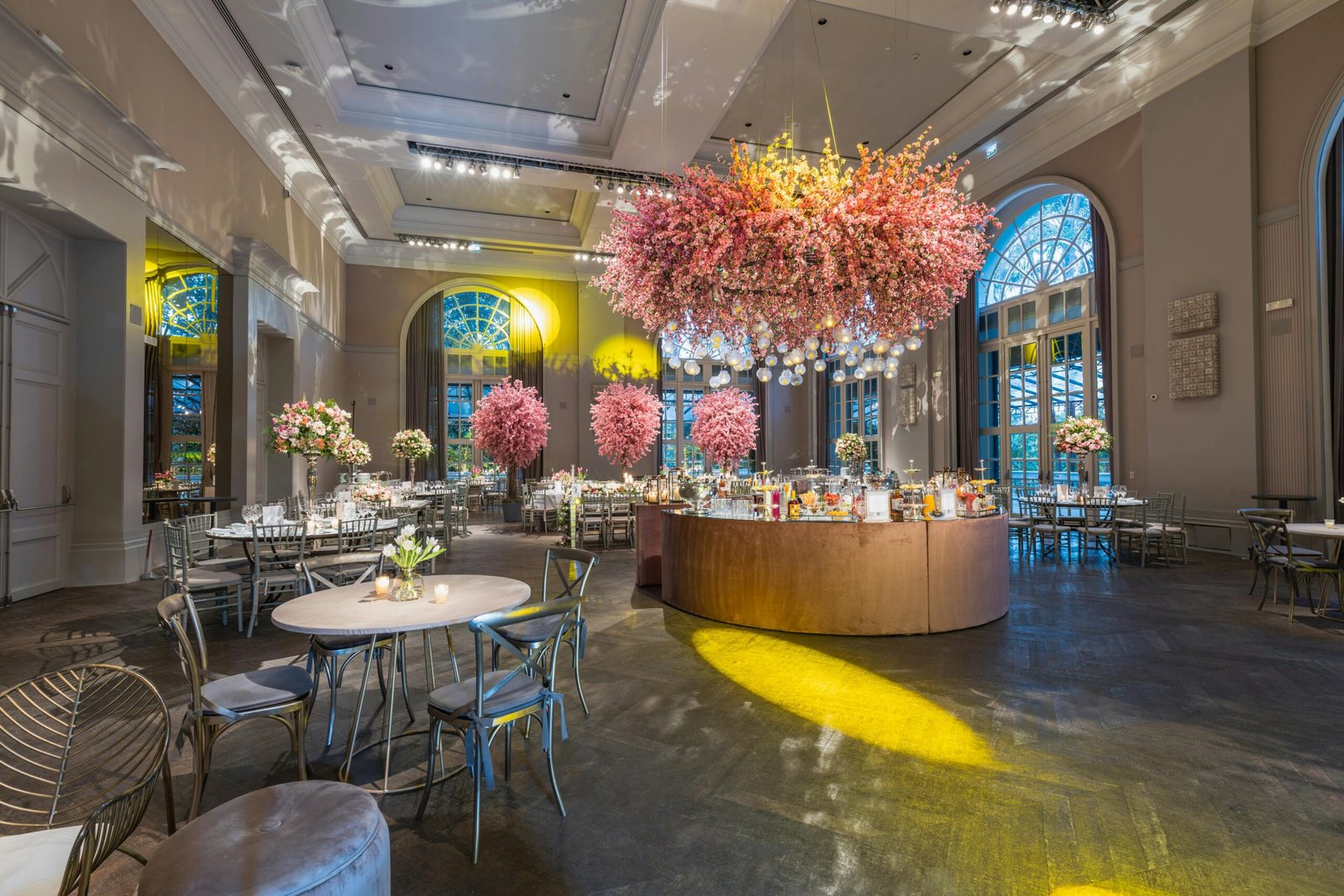 Unique industrial warehouse venue for tech launches in Barcelona.